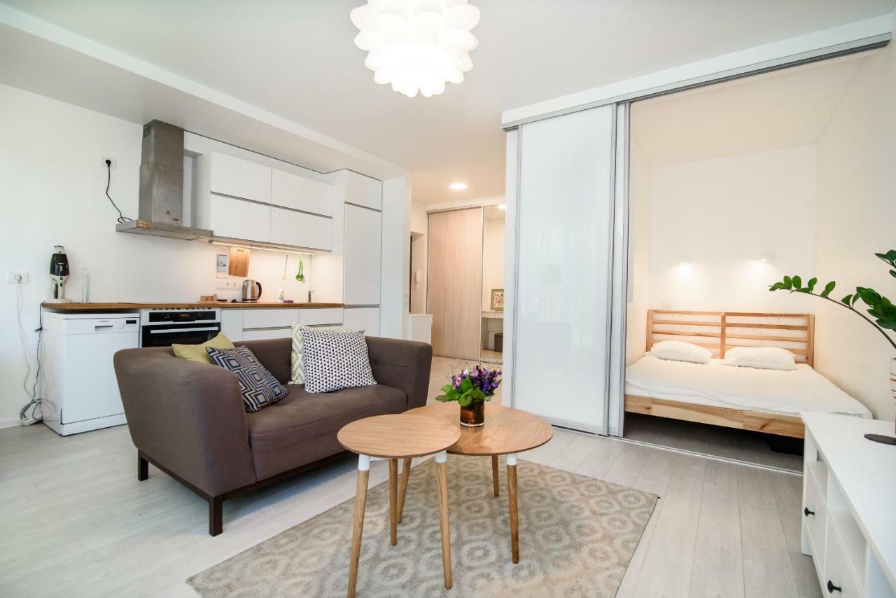 #Stayhere - Comfy & Stylish Studio With Green Patio Close To Old Town VNO Buitenkant foto