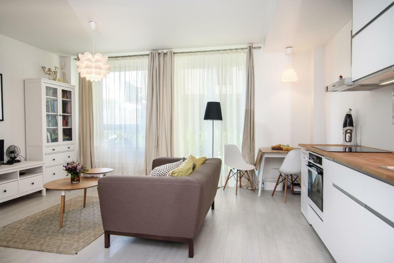 #Stayhere - Comfy & Stylish Studio With Green Patio Close To Old Town VNO Buitenkant foto