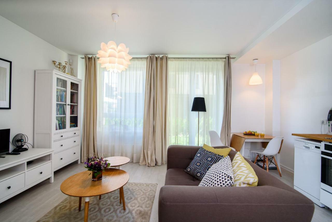 #Stayhere - Comfy & Stylish Studio With Green Patio Close To Old Town VNO Buitenkant foto