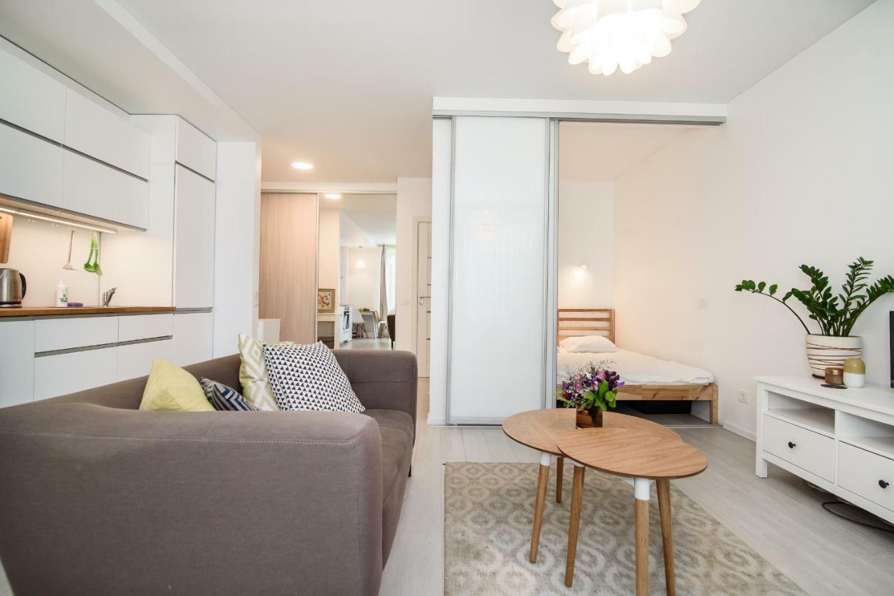 #Stayhere - Comfy & Stylish Studio With Green Patio Close To Old Town VNO Buitenkant foto