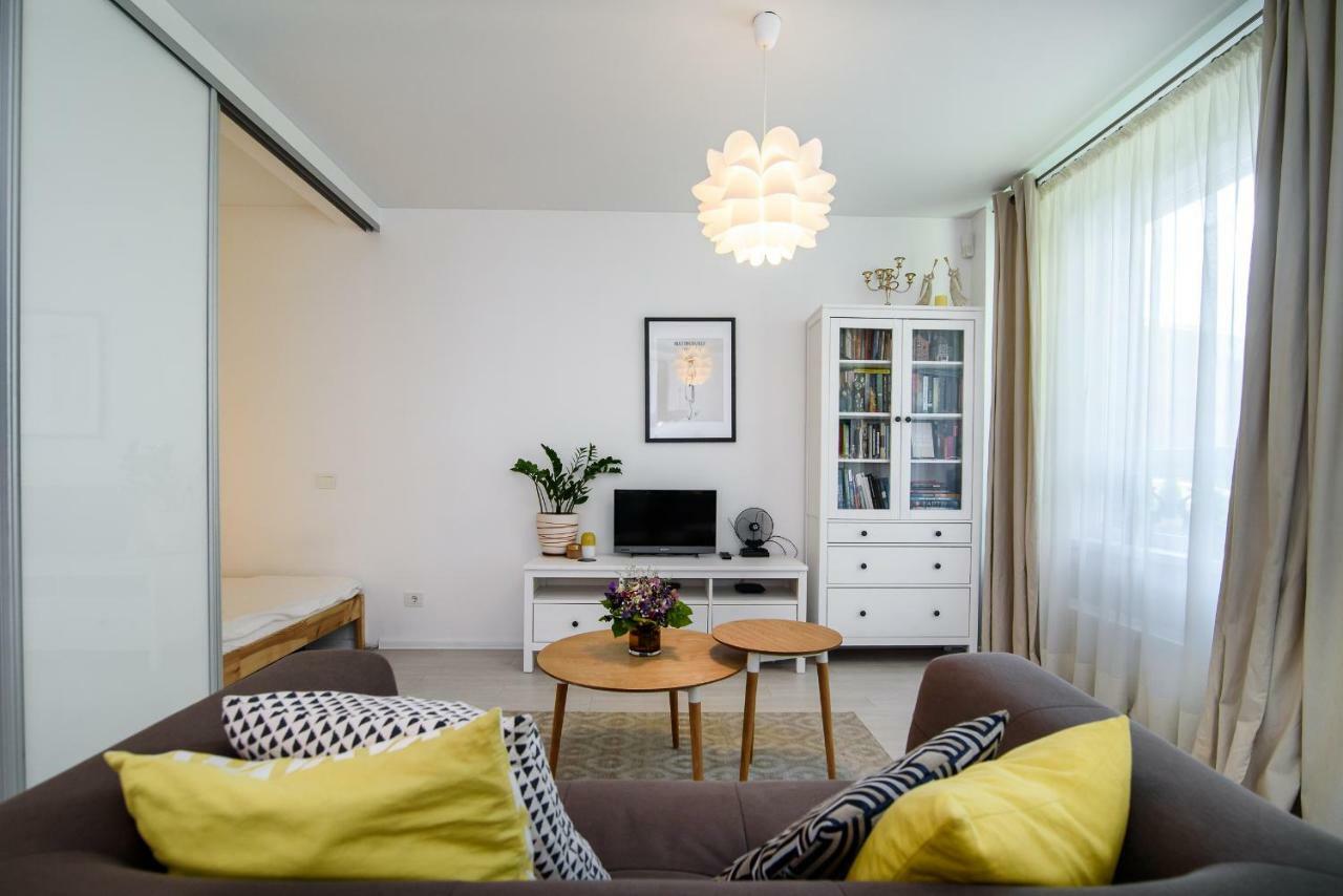 #Stayhere - Comfy & Stylish Studio With Green Patio Close To Old Town VNO Buitenkant foto