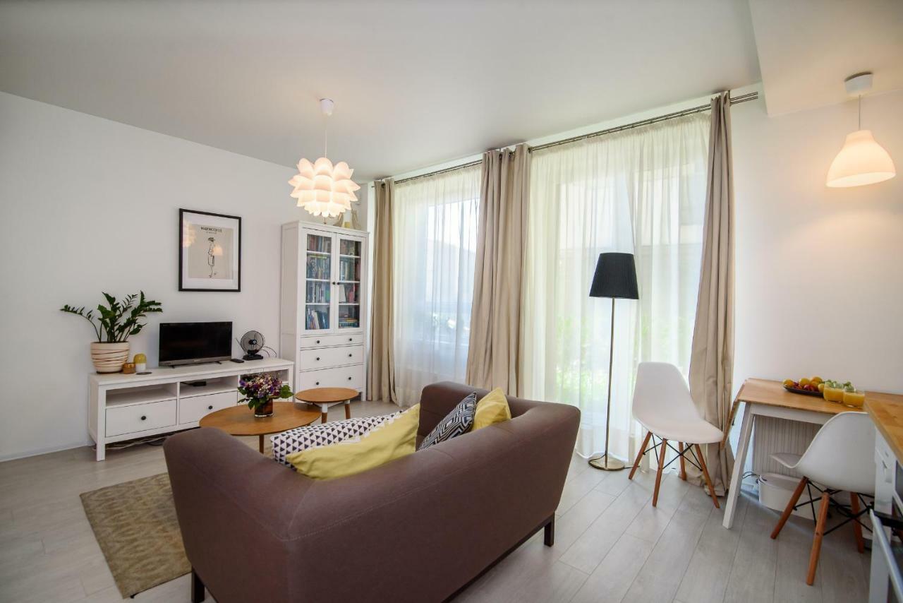 #Stayhere - Comfy & Stylish Studio With Green Patio Close To Old Town VNO Buitenkant foto