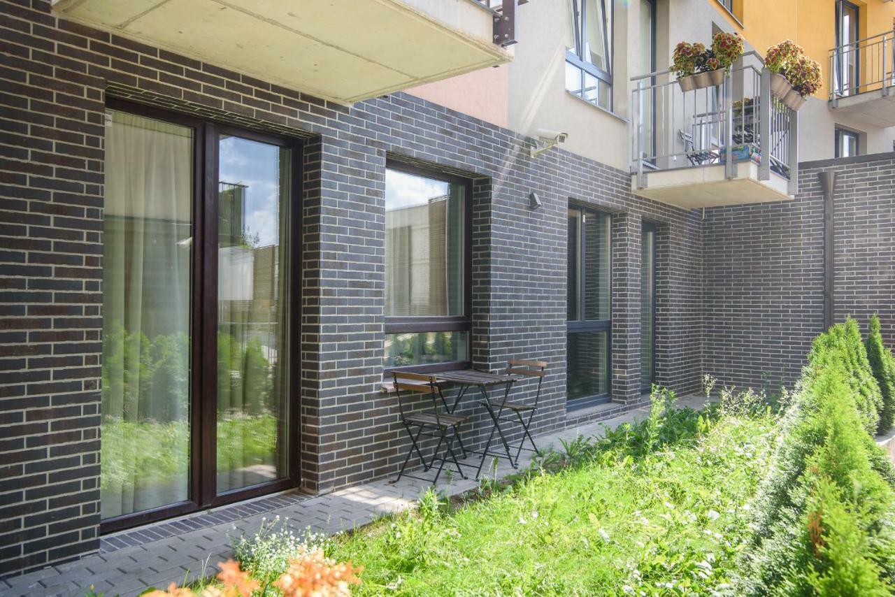 #Stayhere - Comfy & Stylish Studio With Green Patio Close To Old Town VNO Buitenkant foto