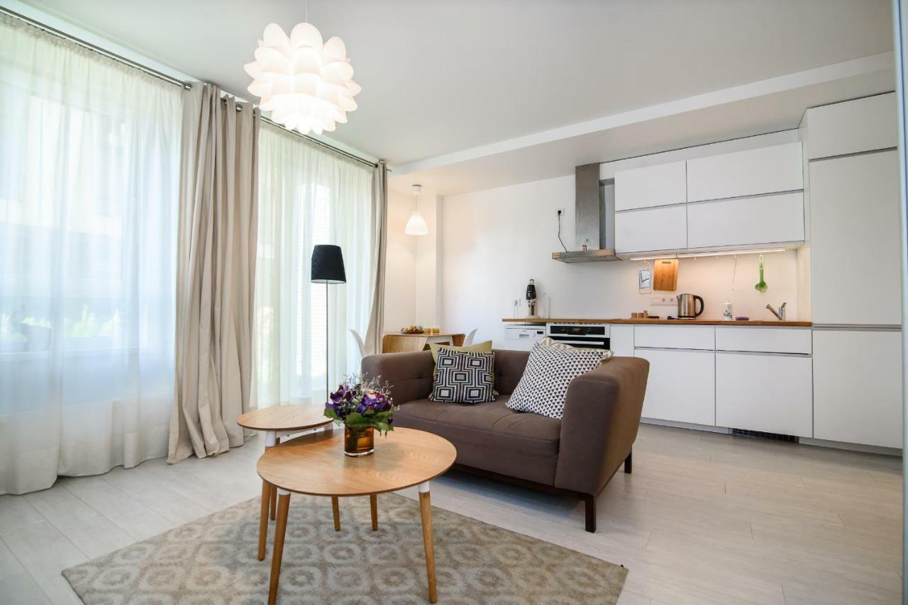 #Stayhere - Comfy & Stylish Studio With Green Patio Close To Old Town VNO Buitenkant foto